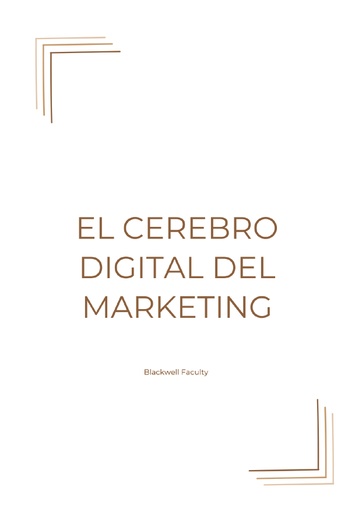 EL CEREBRO DIGITAL DEL MARKETING