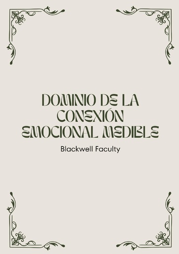 DOMINIO DE LA CONEXIÓN EMOCIONAL MEDIBLE