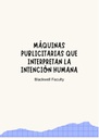 MÁQUINAS PUBLICITARIAS QUE INTERPRETAN LA INTENCIÓN HUMANA