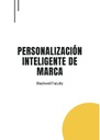 PERSONALIZACIÓN INTELIGENTE DE MARCA