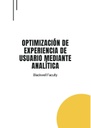 OPTIMIZACIÓN DE EXPERIENCIA DE USUARIO MEDIANTE ANALÍTICA