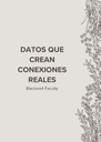 DATOS QUE CREAN CONEXIONES REALES