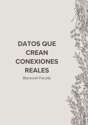DATOS QUE CREAN CONEXIONES REALES