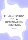 EL MANUSCRITO DE LA OPTIMIZACIÓN CONTINUA