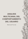 ANALISIS MULTICANAL DEL COMPORTAMIENTO DEL USUARIO