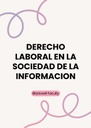 DERECHO LABORAL EN LA SOCIEDAD DE LA INFORMACION