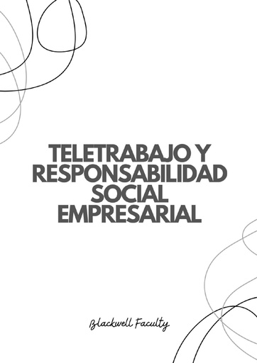 TELETRABAJO Y RESPONSABILIDAD SOCIAL EMPRESARIAL