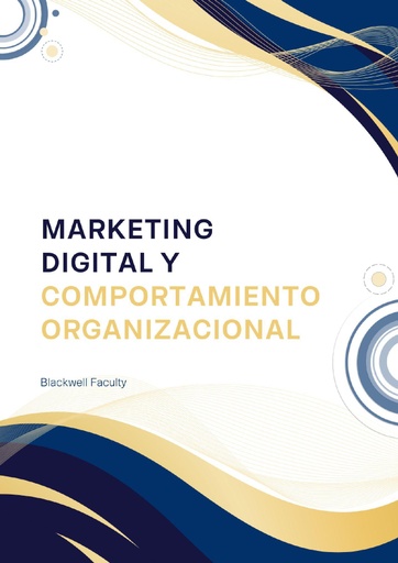 MARKETING DIGITAL Y COMPORTAMIENTO ORGANIZACIONAL