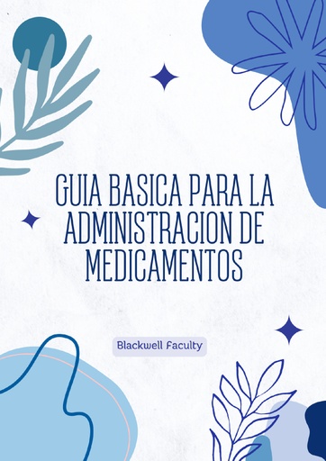 GUIA BASICA PARA LA ADMINISTRACION DE MEDICAMENTOS