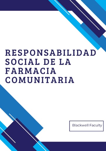 RESPONSABILIDAD SOCIAL DE LA FARMACIA COMUNITARIA