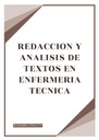 REDACCION Y ANALISIS DE TEXTOS EN ENFERMERIA TECNICA