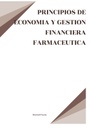 PRINCIPIOS DE ECONOMIA Y GESTION FINANCIERA FARMACEUTICA
