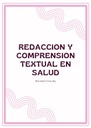 REDACCION Y COMPRENSION TEXTUAL EN SALUD