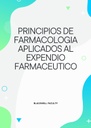 PRINCIPIOS DE FARMACOLOGIA APLICADOS AL EXPENDIO FARMACEUTICO