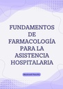 FUNDAMENTOS DE FARMACOLOGÍA PARA LA ASISTENCIA HOSPITALARIA