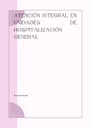 ATENCIÓN INTEGRAL EN UNIDADES DE HOSPITALIZACIÓN GENERAL