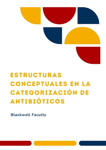 ESTRUCTURAS CONCEPTUALES EN LA CATEGORIZACIÓN DE ANTIBIÓTICOS