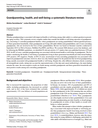 Grandparenting, health, and well-being: a systematic literature review