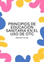 PRINCIPIOS DE EDUCACIÓN SANITARIA EN EL USO DE OTC