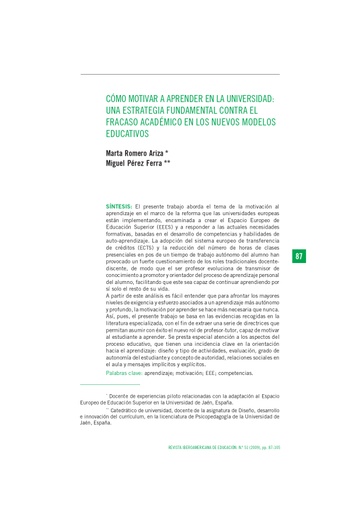 Cómo motivar a aprender en la universidad: una estrategia fundamental contra el fracaso académico en los nuevos modelos educativos