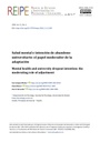 Salud mental e intención de abandono universitario: el papel moderador de la adaptación