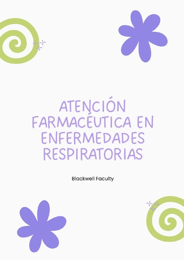 ATENCIÓN FARMACÉUTICA EN ENFERMEDADES RESPIRATORIAS