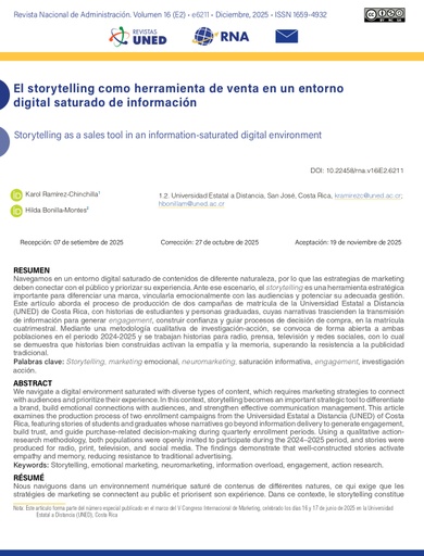 El storytelling como herramienta de venta en un entorno digital saturado de información