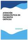ATENCIÓN FARMACÉUTICA EN PACIENTES CRÍTICOS