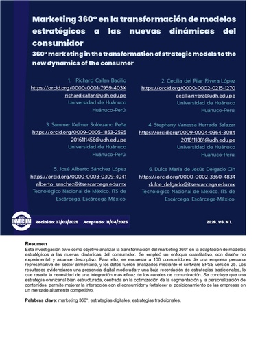 Marketing 360° en la transformación de modelos estratégicos a las nuevas dinámicas del consumidor