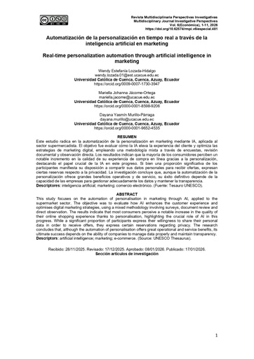 Automatización de la personalización en tiempo real a través de la inteligencia artificial en marketing