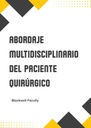 ABORDAJE MULTIDISCIPLINARIO DEL PACIENTE QUIRÚRGICO