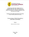 Comparación del perfil de la formación del recurso humano odontológico y otras carreras de salud en el Perú