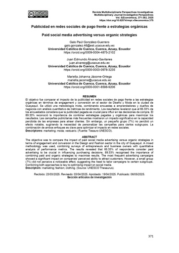 Publicidad en redes sociales de pago frente a estrategias orgánicas