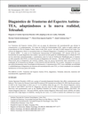 Diagnóstico de Trastorno del Espectro Autista- TEA, adaptándonos a la nueva realidad, Telesalud