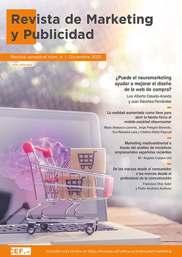 ¿Puede el neuromarketing ayudar a mejorar el diseño de la web de compra? Un estudio neurocientífico sobre entornos de compra hedónicos y utilitarios