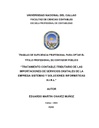 Tratamiento contable-tributario de las importaciones de servicios digitales de la Empresa Sistemas y Soluciones Informáticas E.I.R.L.