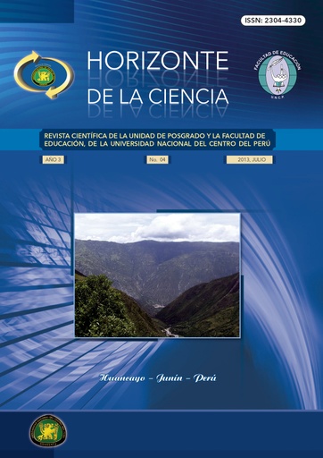 Horizonte de la Ciencia Vol. 3 Núm. 4