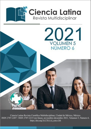 Ciencia Latina Revista Multidisciplinar Vol. 5 Núm. 6