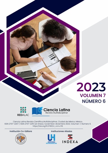 Ciencia Latina Revista Multidisciplinar Vol. 7 Núm. 6