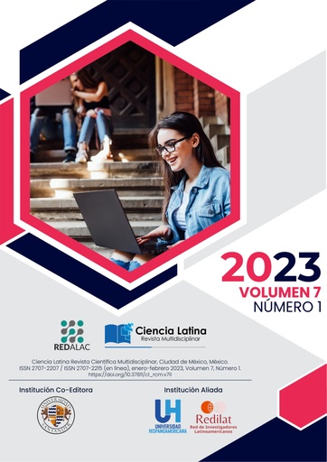 Ciencia Latina Revista Multidisciplinar Vol. 7 Núm. 1