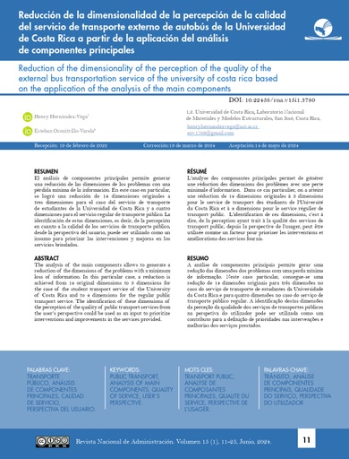 Revista Nacional de Administración Vol. 15 Núm. 1