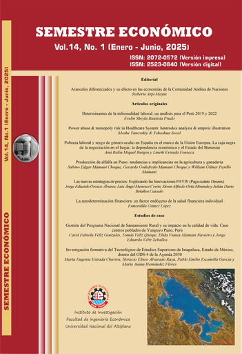 Semestre Económico Vol. 14 Núm. 1