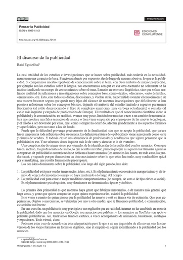 Revista Internacional de Investigaciones Publicitarias Vol. 14 Núm. 1