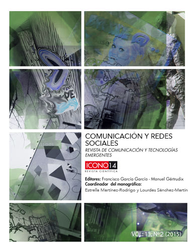 Revista ICONO 14 Vol. 13, Núm. 2: Comunicación y Redes sociales
