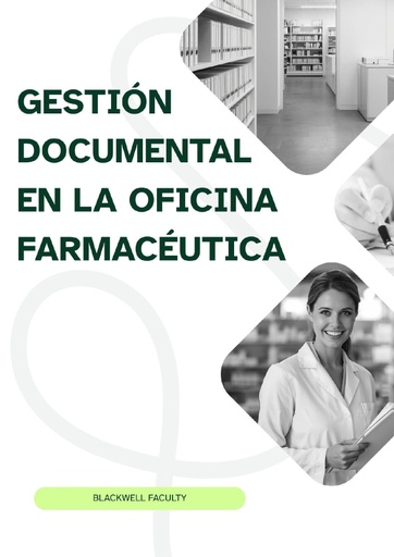 GESTIÓN DOCUMENTAL EN LA OFICINA FARMACÉUTICA
