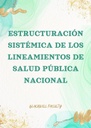 ESTRUCTURACIÓN SISTÉMICA DE LOS LINEAMIENTOS DE SALUD PÚBLICA NACIONAL