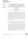 Assessment of the impact of automation implementation in the context of business agility in a transnational Fintech company