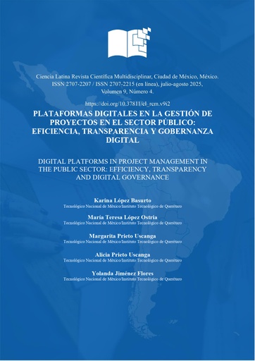Plataformas digitales en la gestión de proyectos en el sector público: eficiencia, transparencia y gobernanza digital