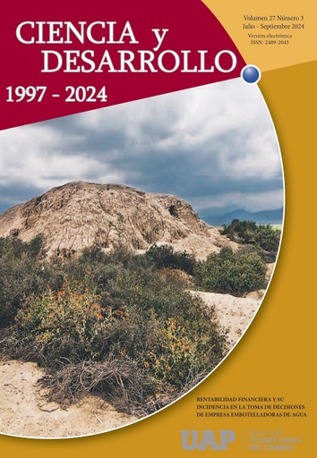 Revista de Cientifica Ciencia y Desarrollo Vol. 27, Núm. 3