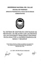 “El sistema de gestión de continuidad de negocios y su relación con los riesgos en las entidades financieras Peruanas reguladas por la Superintendencia de Banca y Seguros“